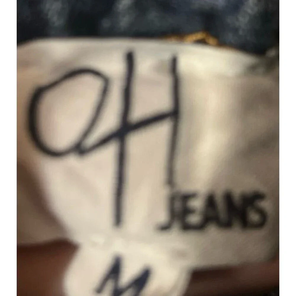 OLI & HALI JEANS OH! Jeans embroidered Hearts jeans Oli and Hali jeans cropped